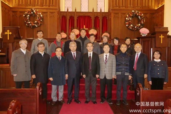 上海市基督教两会接待韩国基督教监理会访问团